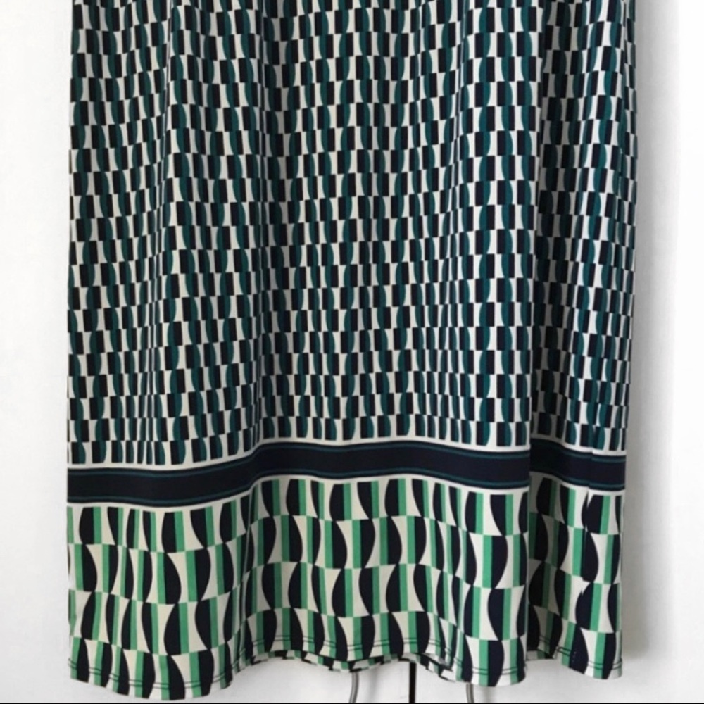 Max Studio Geometric Print Sleeveless Sun Dress - Picture 6 of 6